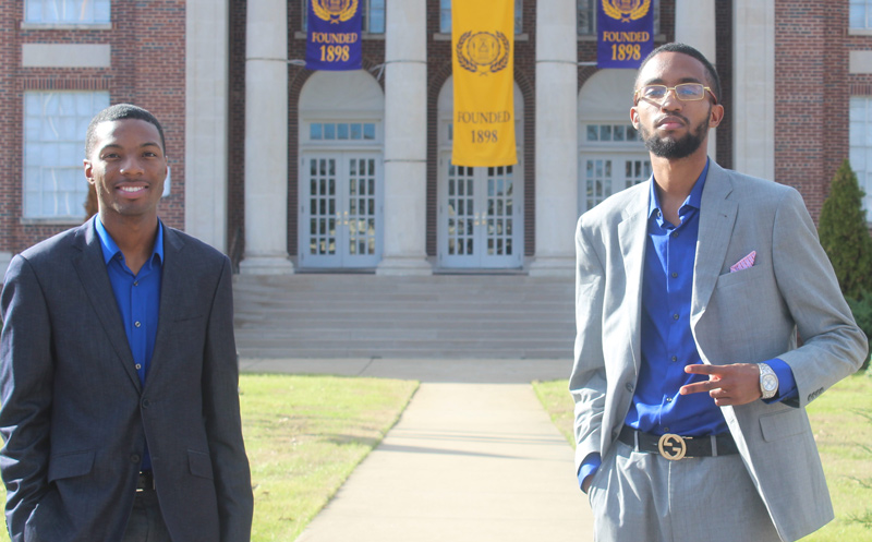 Octavious Rush (left) and Lamar Benefield